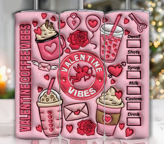 Valentine Vibes Tumbler