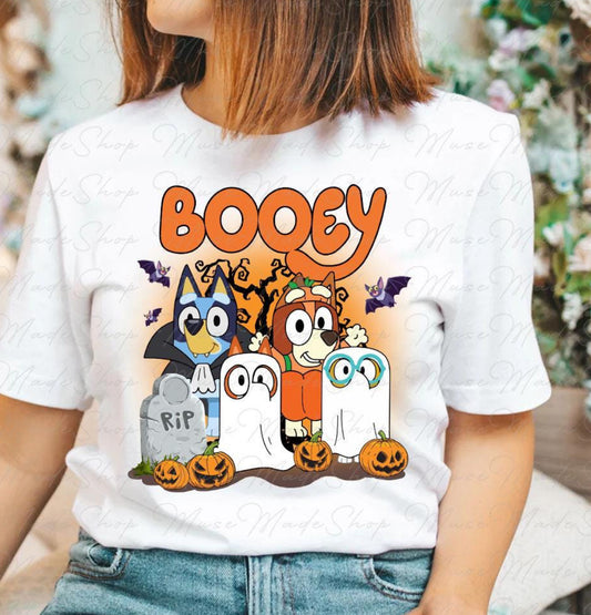 Bluey Halloween T shirr