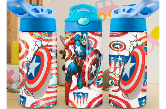 Capitan America Sippy Cup 12oz