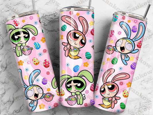 Powerpuff Easter Tumbler