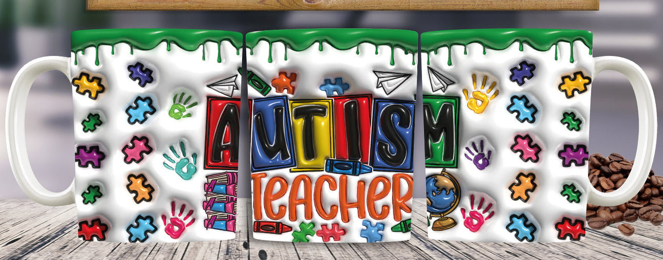 Autism Teacher Mug