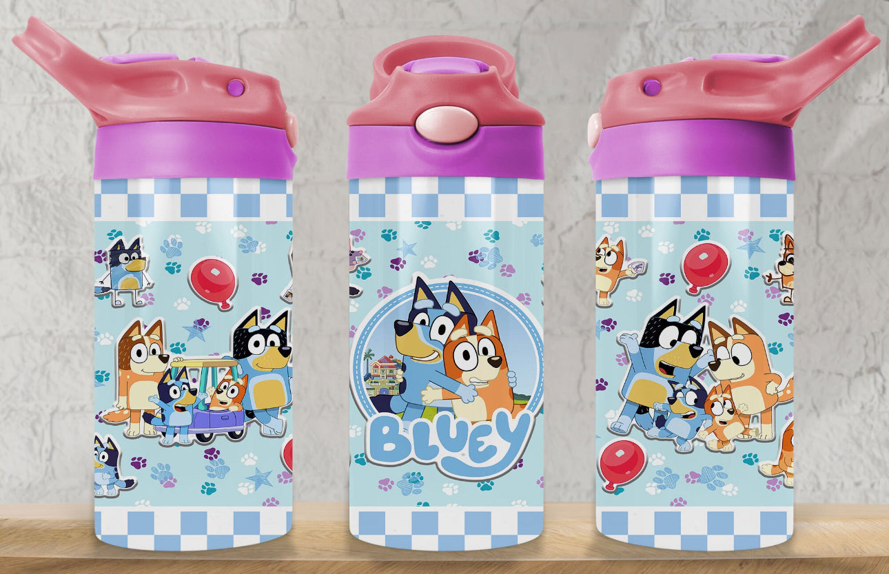 Bluey Kids 12oz Tumbler