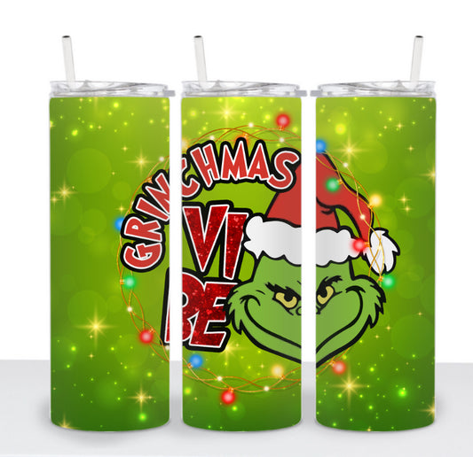 Grinchmas Vibe Tumbler