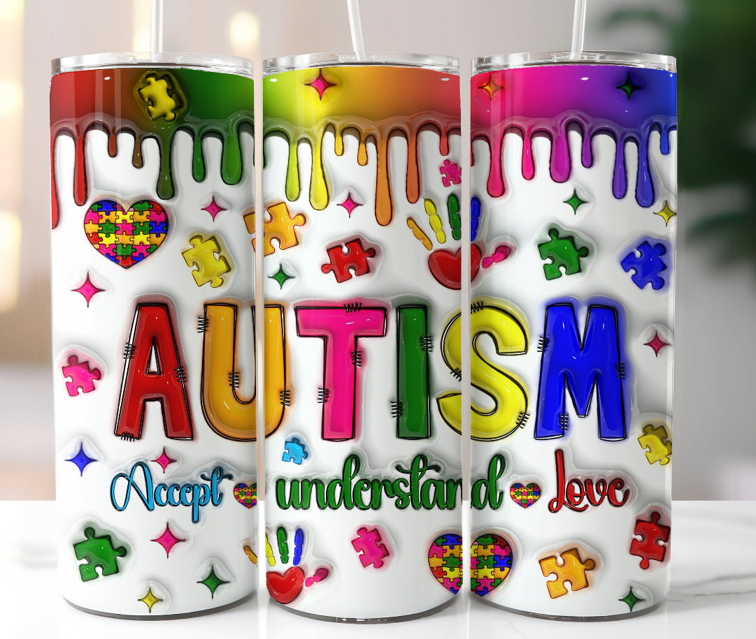 Autism 3D Tumbler