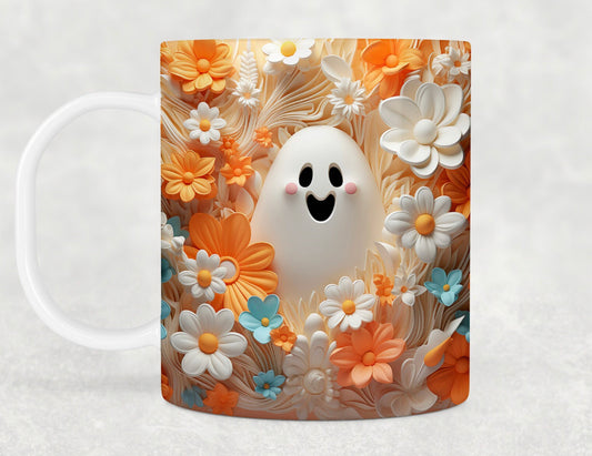 Ghost 3D Flowers