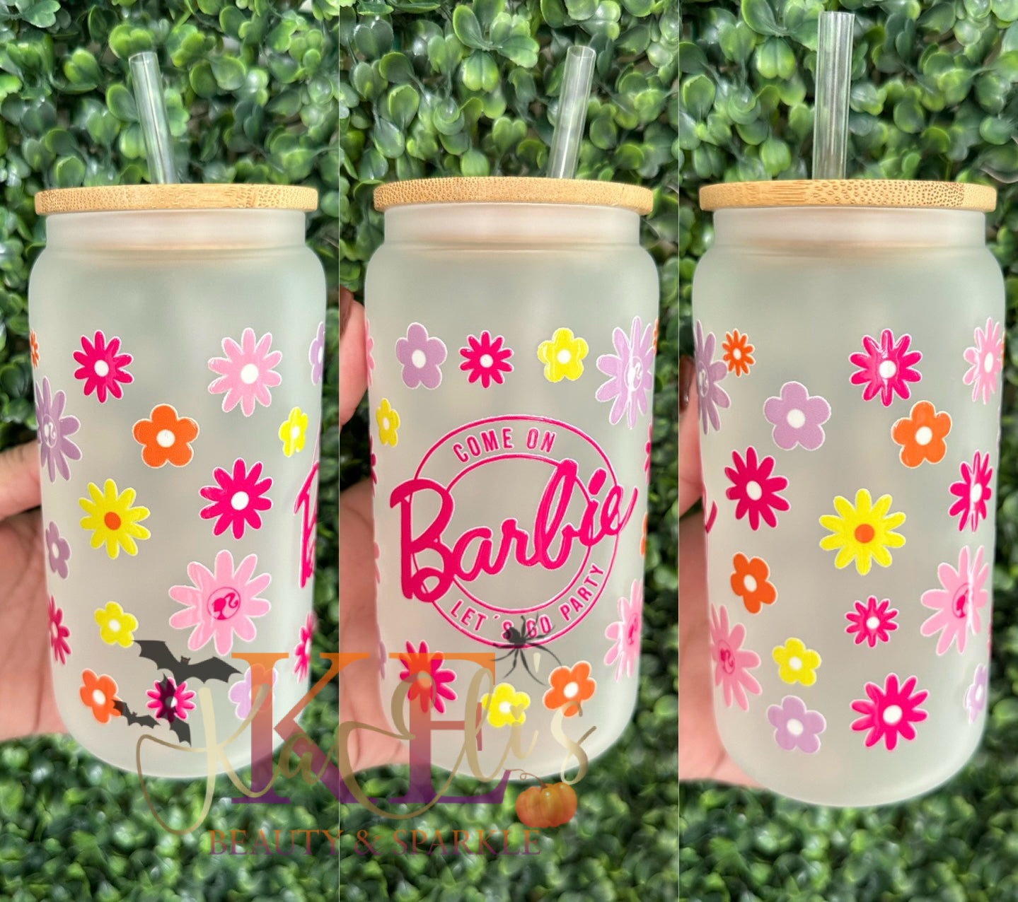 Barbie Glass Tumbler