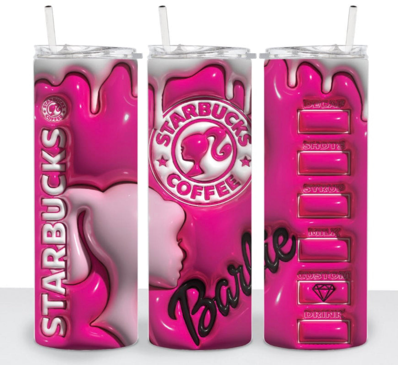 Barbie Tumbler Fushia