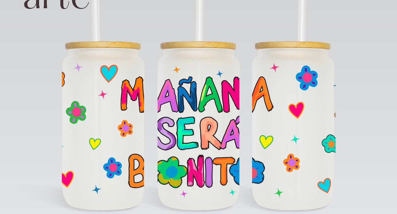 Mañana será bonito Bamboo Tumbler 18oz